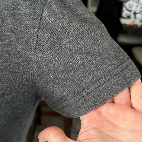 Adidas Women’s Gray Logo Short Sleeve T-Shirt | Size M - Picture 9 of 10